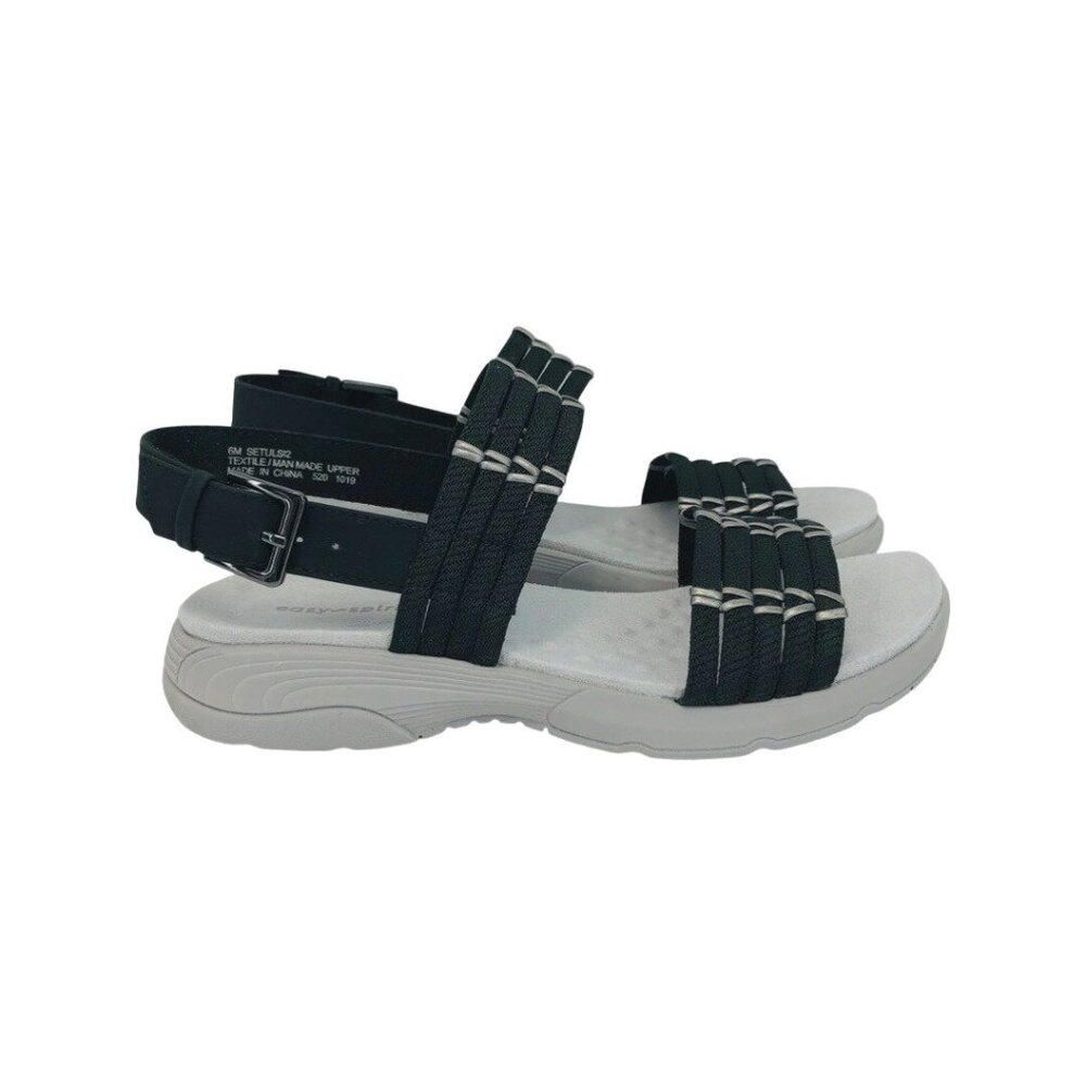Easy Spirit Sandals Womens 6 Tulsi2 Slingback Black New - Picture 6 of 10